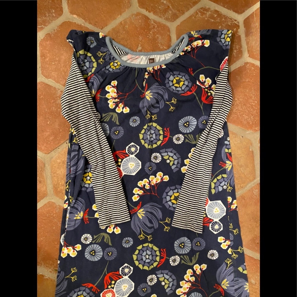 Long Sleeve Tea Collection Dress